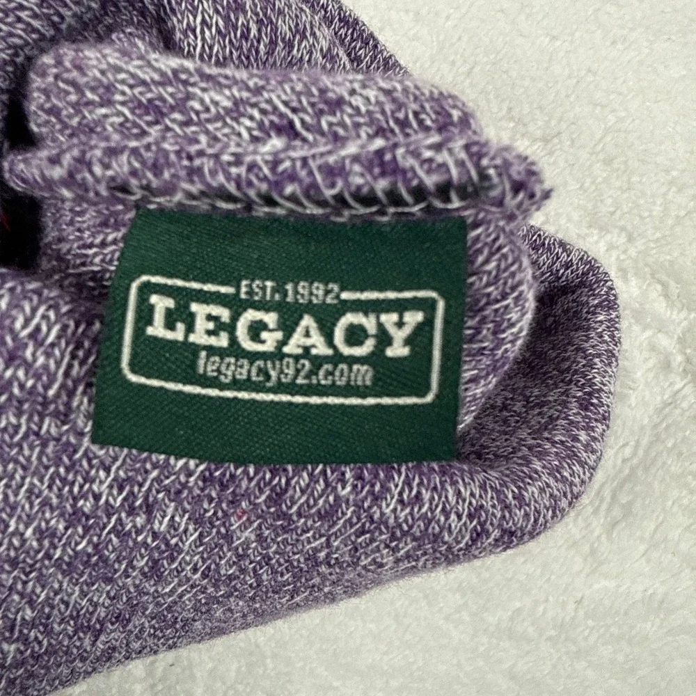 Legacy University of Washington Huskies Purple Marled Cuff Beanie Knit Hat NWT